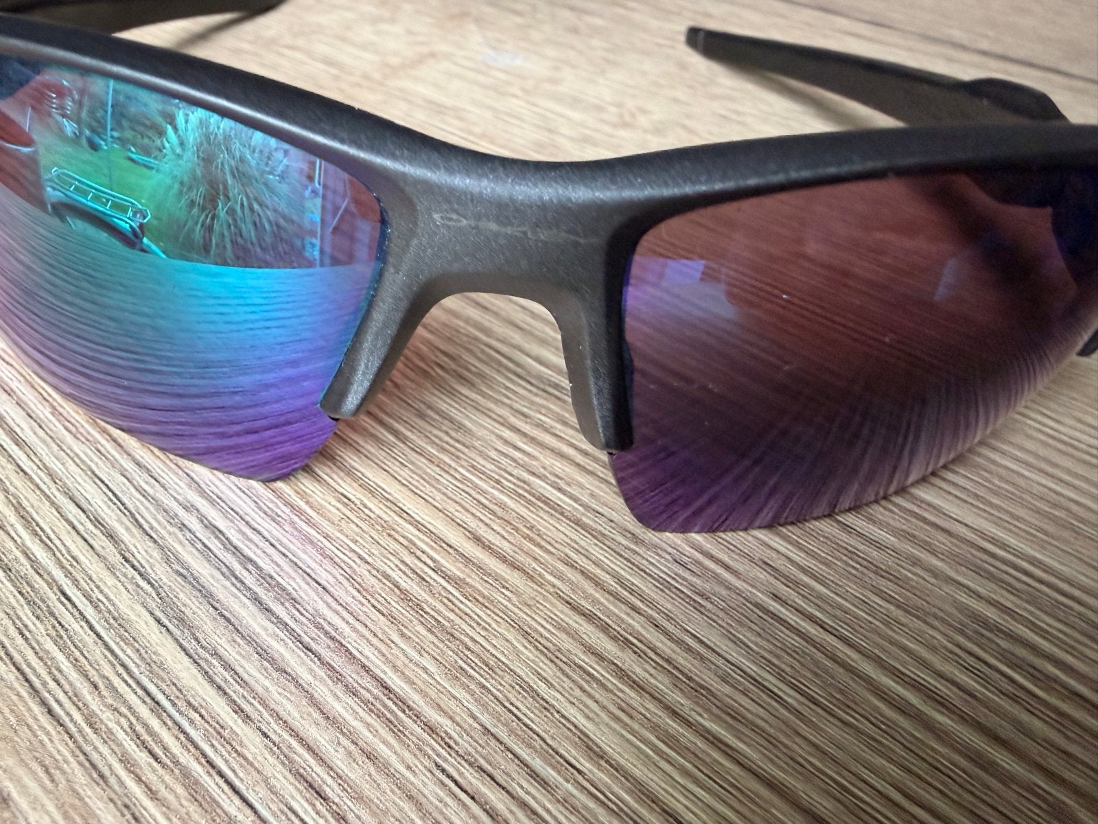 Oakley Flak 2.0 XL Zonnebril met Prizm Glazen, Zonnebril, Zwart, Ophalen of Verzenden, Zo goed als nieuw