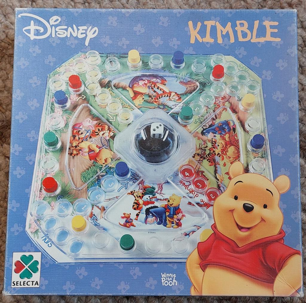 Disney Winnie the Pooh Mens-erger-je-niet met dobbelautomaat, Ophalen of Verzenden, Drie of vier spelers, Reisspel, SELECTA