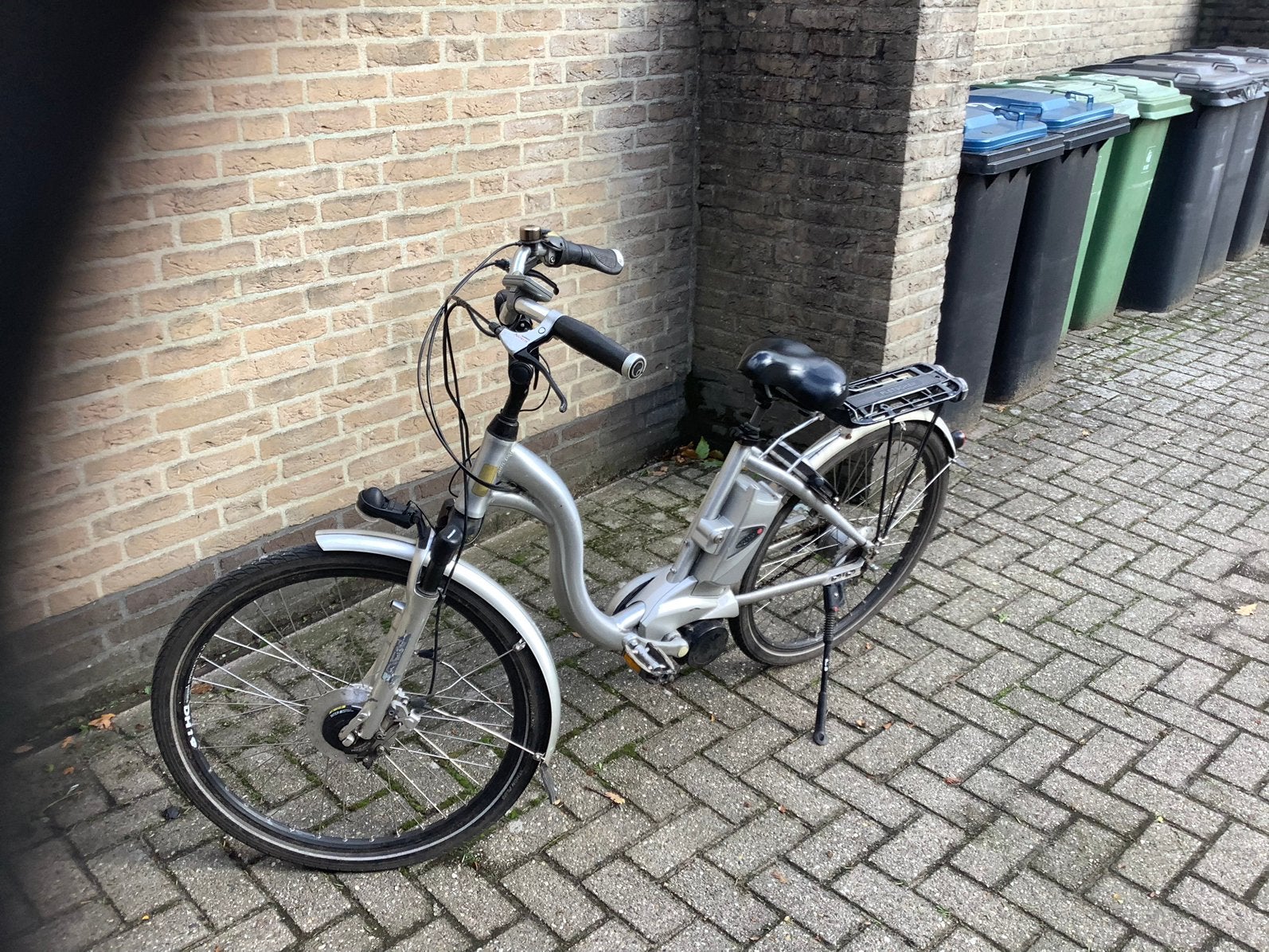 Dames fiets e-bike, Terugtraprem, Gebruikt, Versnellingen, Ophalen