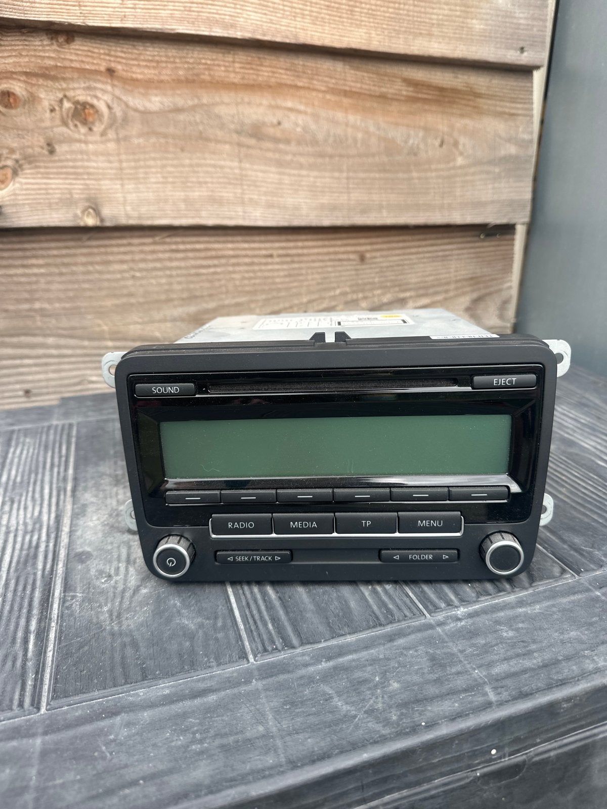 VW Radio RCD 330G Plus - 1K0 035 186 AA, Ophalen of Verzenden, Gebruikt