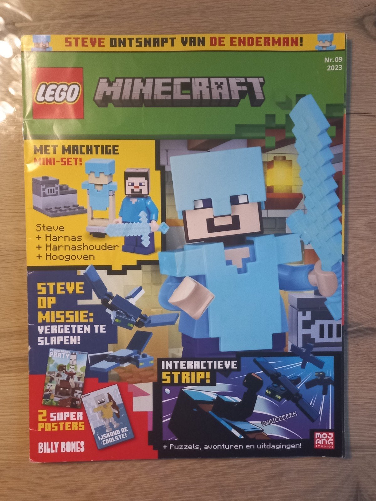 tijdschrift is een Nederlandstalige editie van het LEGO Mine, Kinderen en Baby's, Minecraft, Lego, Overige typen, Ophalen of Verzenden