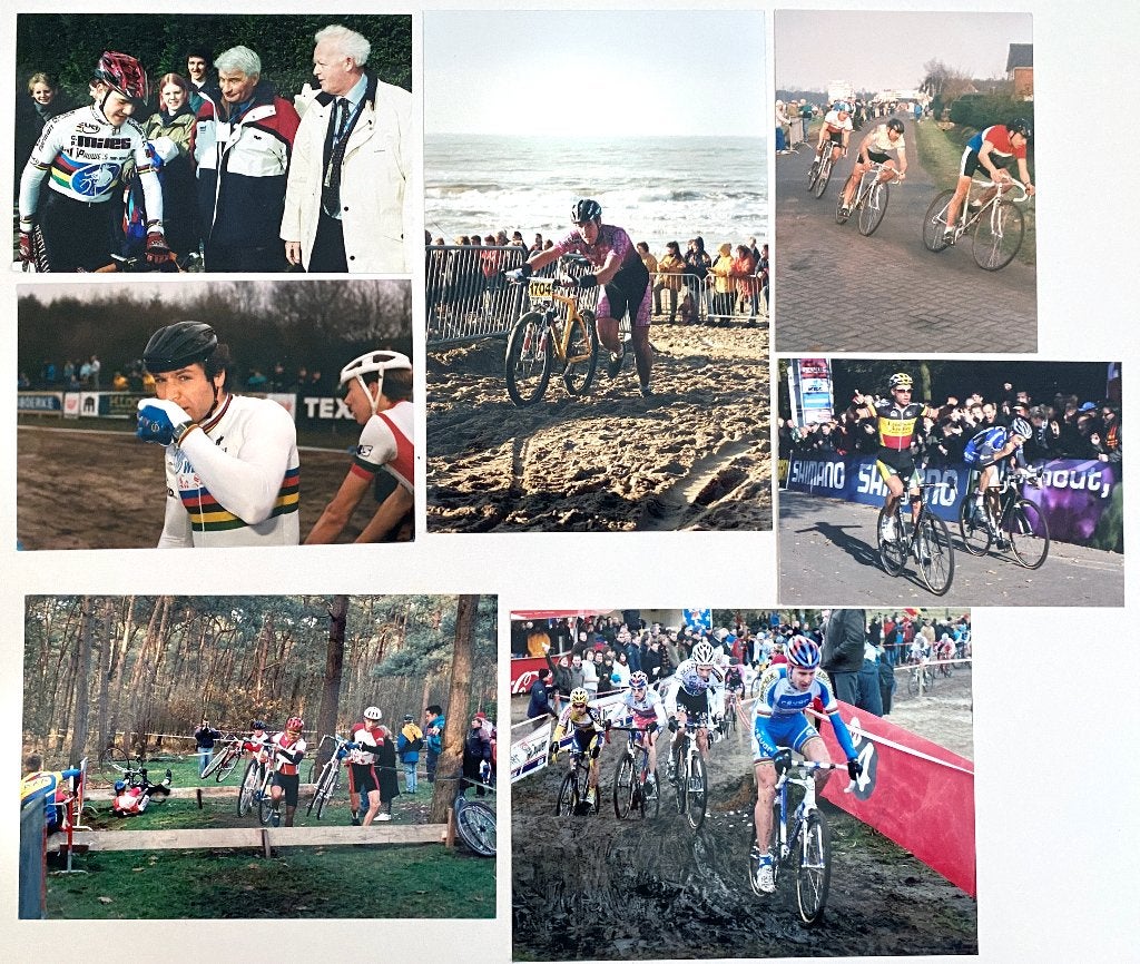 Wielrennen 7 x echte foto CYCLO-CROSS – POULIDOR – RICHARD, Ophalen of Verzenden, Overige typen