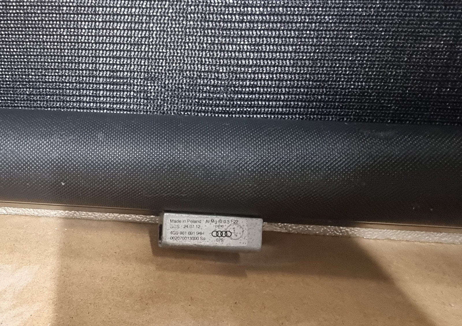 Audi A4 B8 Afdekhoes Bagageruimte Rolhoes Hoedenplank, Auto-onderdelen, Interieur en Bekleding, Ophalen