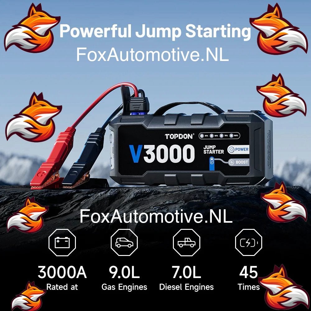 V3000 Jumpstarter / Mega Powerbank (3000A), Ophalen of Verzenden