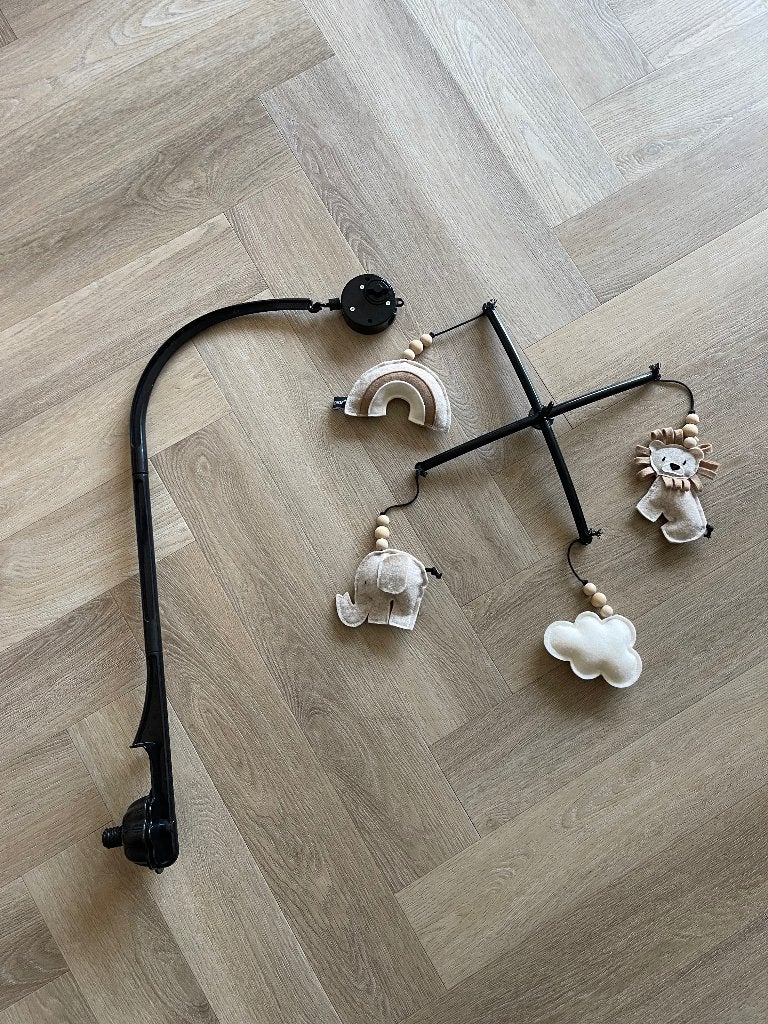 Babymobiel handgemaakt!, Ophalen, Zwart, Zo goed als nieuw, Handgemaakt