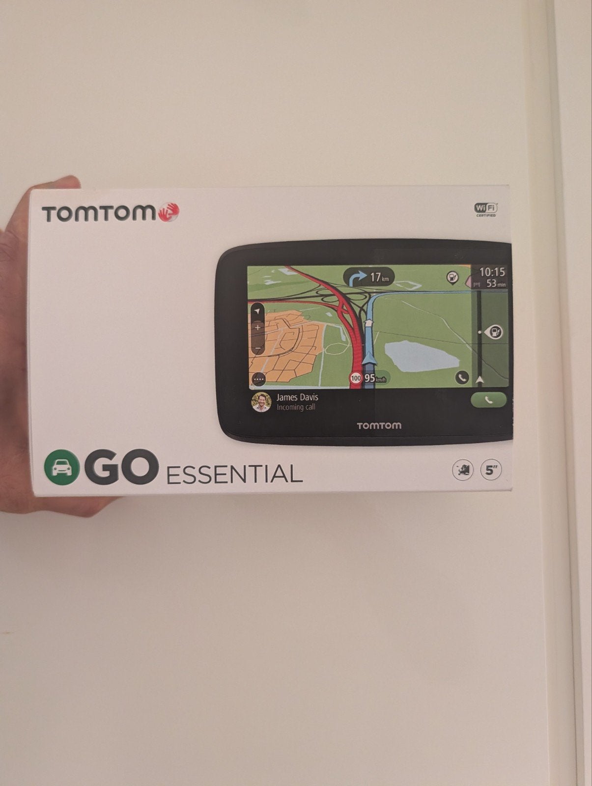 TomTom GO Essential 5" Navigatiesysteem, Ophalen of Verzenden, Zo goed als nieuw