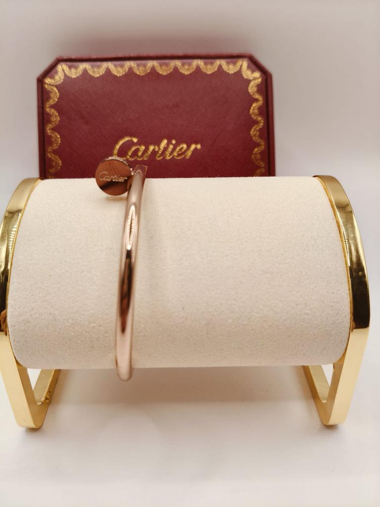 Cartier Juste un Clou Armband met Diamanten, Ophalen of Verzenden, Zo goed als nieuw, Overige materialen, Met edelsteen