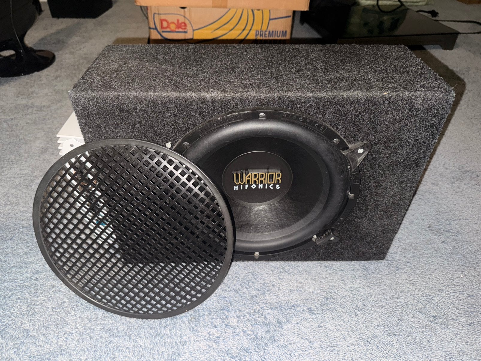 Warrior hifonics subwoofer, Auto diversen, Autospeakers, Ophalen of Verzenden, Zo goed als nieuw
