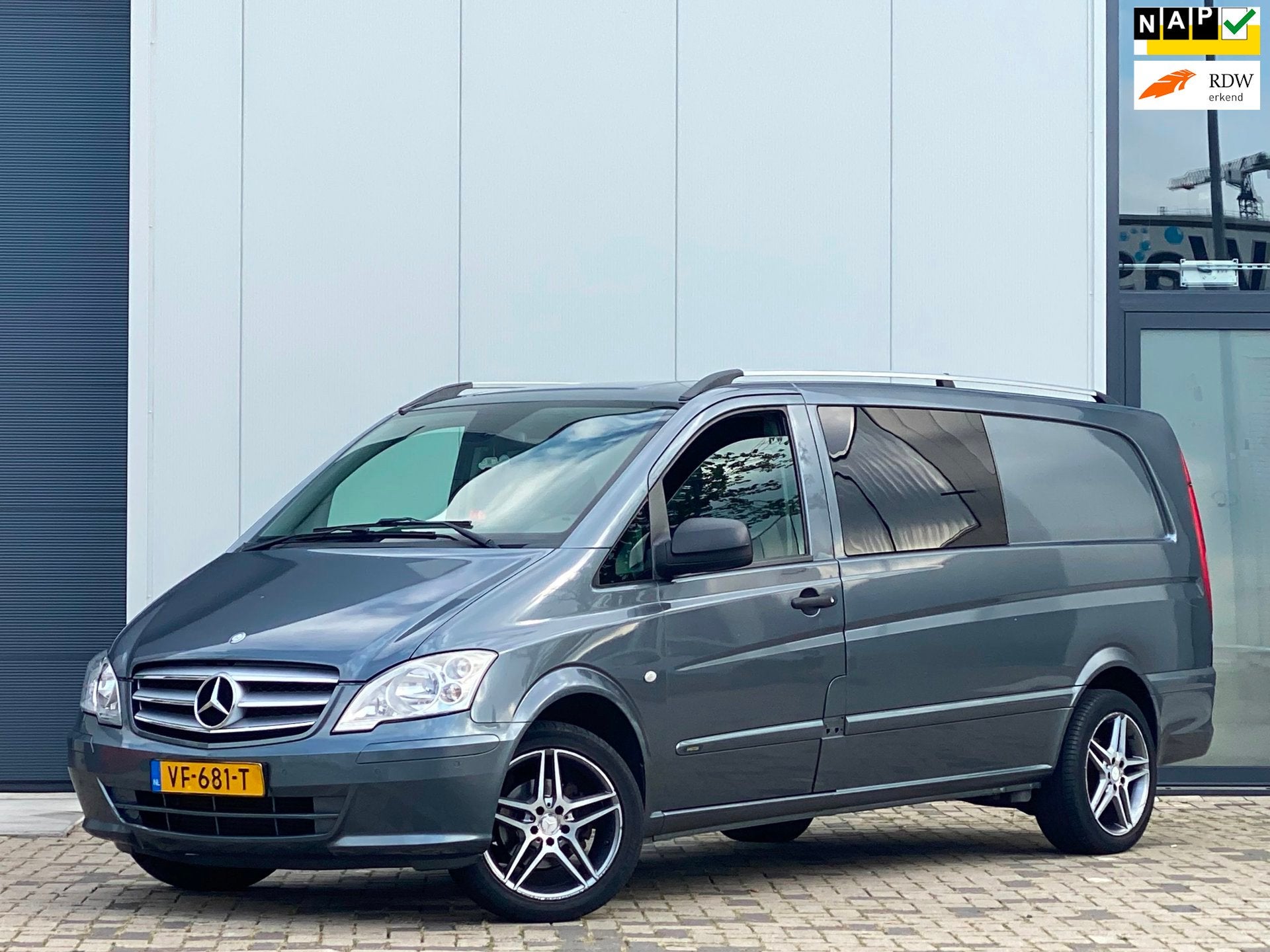 Mercedes-Benz Vito 113 CDI 343 LANG AIRCO DUBBELE CABINE AUT, Automaat, Euro 5, Gebruikt, 4 cilinders