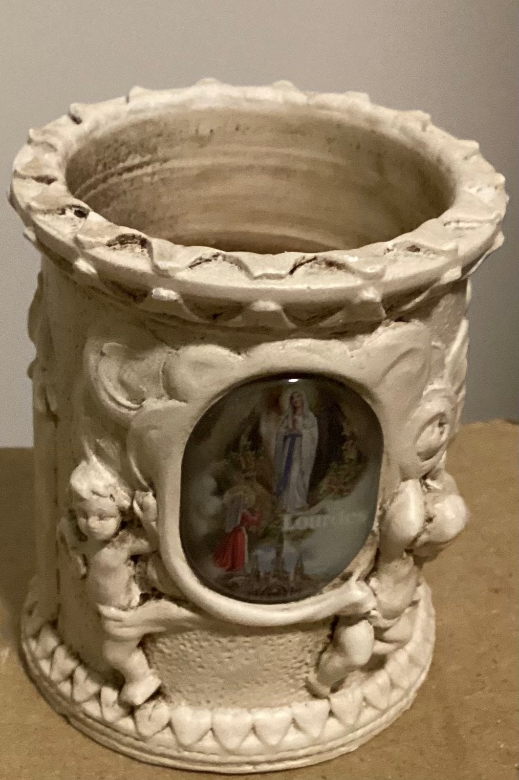 LOURDES mooie waxinelichtjes houder …, Ophalen of Verzenden