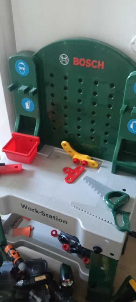 Bosch werkbank, Kinderen en Baby's, Speelgoed | Speeltafels, Ophalen of Verzenden