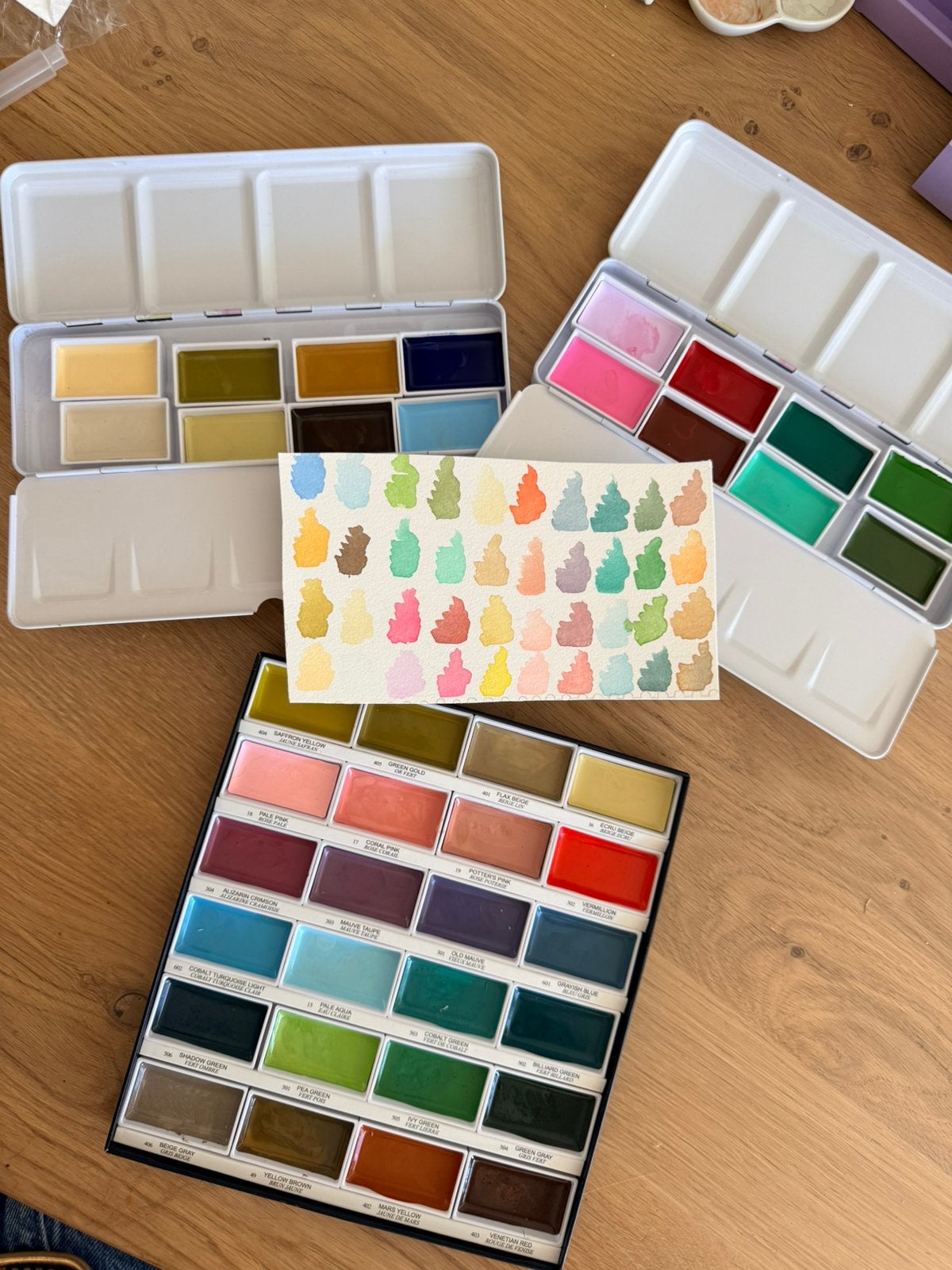 Kuretake gansai tambi aquarel, Ophalen of Verzenden, Zo goed als nieuw, Acrylverf
