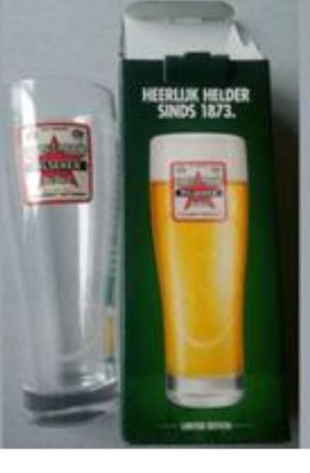 Heineken Pilsener Bier glas in Limited Edition Verpakking, Ophalen of Verzenden, Gebruikt, Verpakking