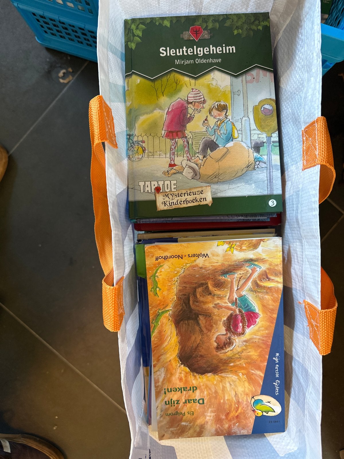 Tas met 100 kinderboeken - Diverse titels en auteurs, Verzenden, Gelezen, Fictie algemeen