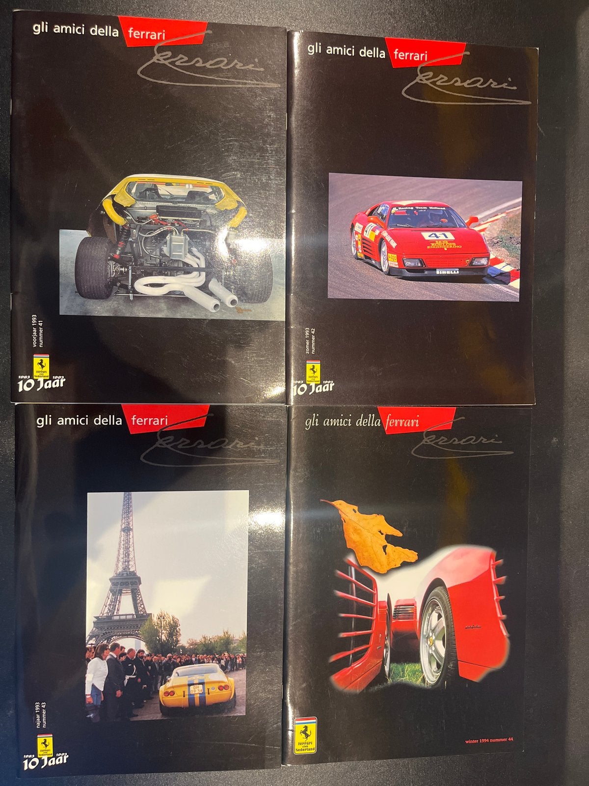 Gli Amici Della Ferrari Tijdschriften - 4 Nummers, Ophalen of Verzenden, Gelezen, Ferrari