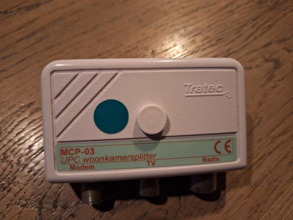 Tratec MCP-3 splitter, Ophalen of Verzenden, Gebruikt, Minder dan 2 meter, Overige kabels