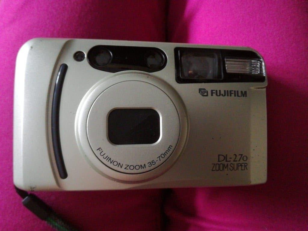 FUJIFILM DL-270 zoom Super fotocamera voor filmrolletjes, Ophalen of Verzenden, Zo goed als nieuw, Compact, Fuji