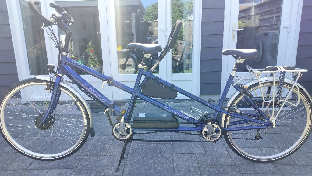 MultiCycle vouwbare tandem, Fietsen en Brommers, Fietsen | Tandems, Zo goed als nieuw, Minder dan 10 versnellingen, 49 tot 53 cm
