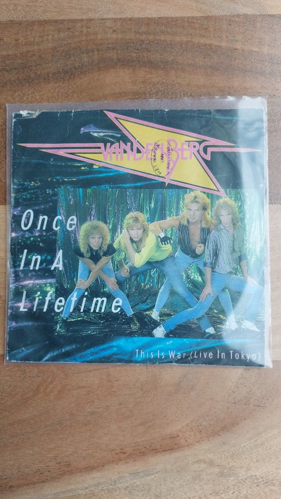 Vandenberg  /  Once in a lifetime, Cd's en Dvd's, Gebruikt, 7 inch, Ophalen of Verzenden, Pop