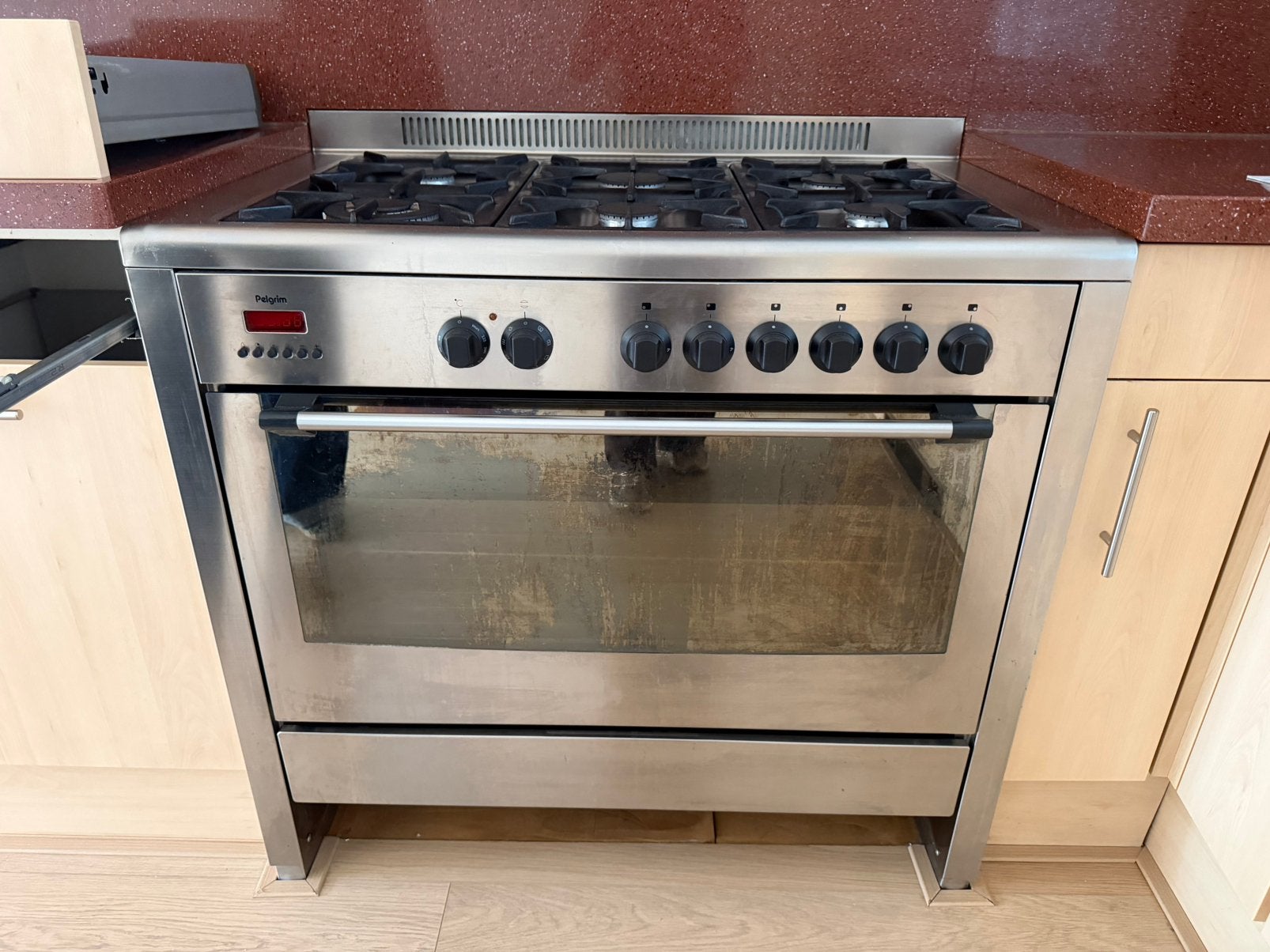 Pelgrim fornuis & oven, Witgoed en Apparatuur, Fornuizen, Ophalen, Gebruikt, 60 cm of meer, Gas