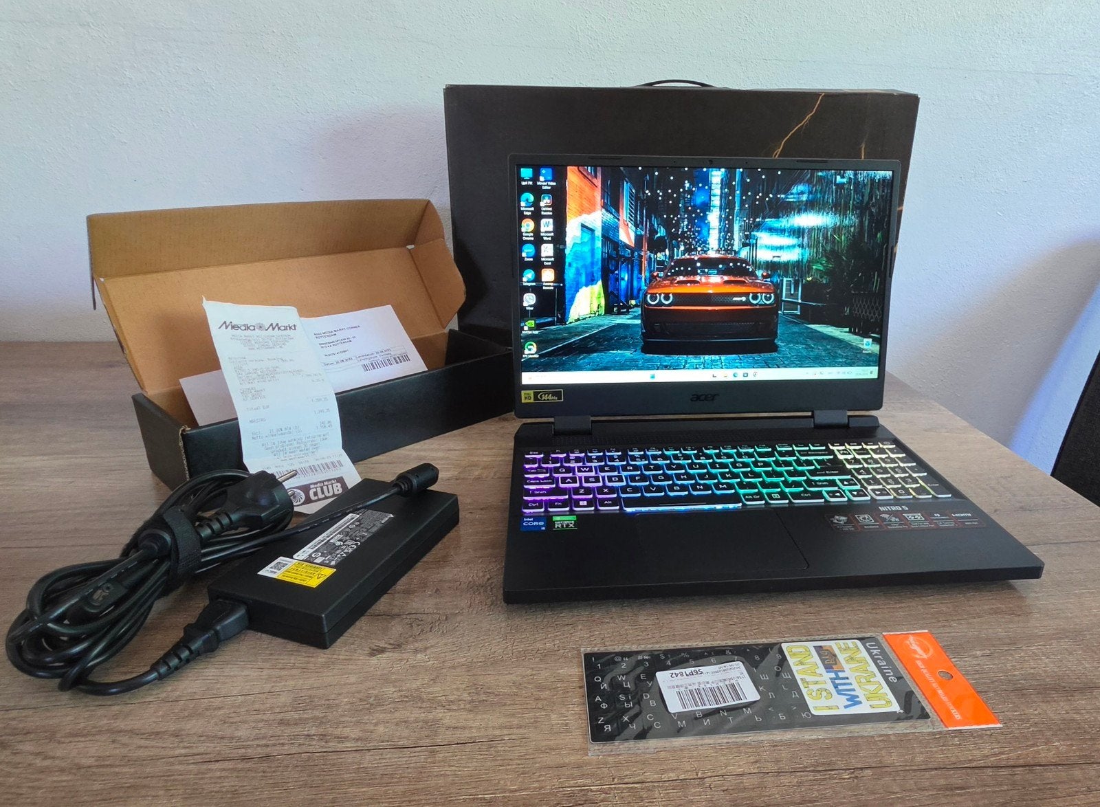 Acer Nitro 5 Gaming . RTX. RAM 16Gb . SSD 512GB. i5-12500H, Ophalen, Zo goed als nieuw