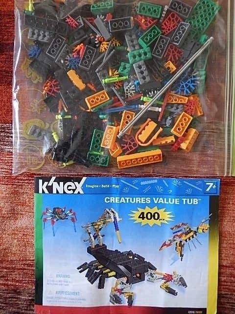 knex 400 onderdelen set, Ophalen of Verzenden, Zo goed als nieuw, K'nex