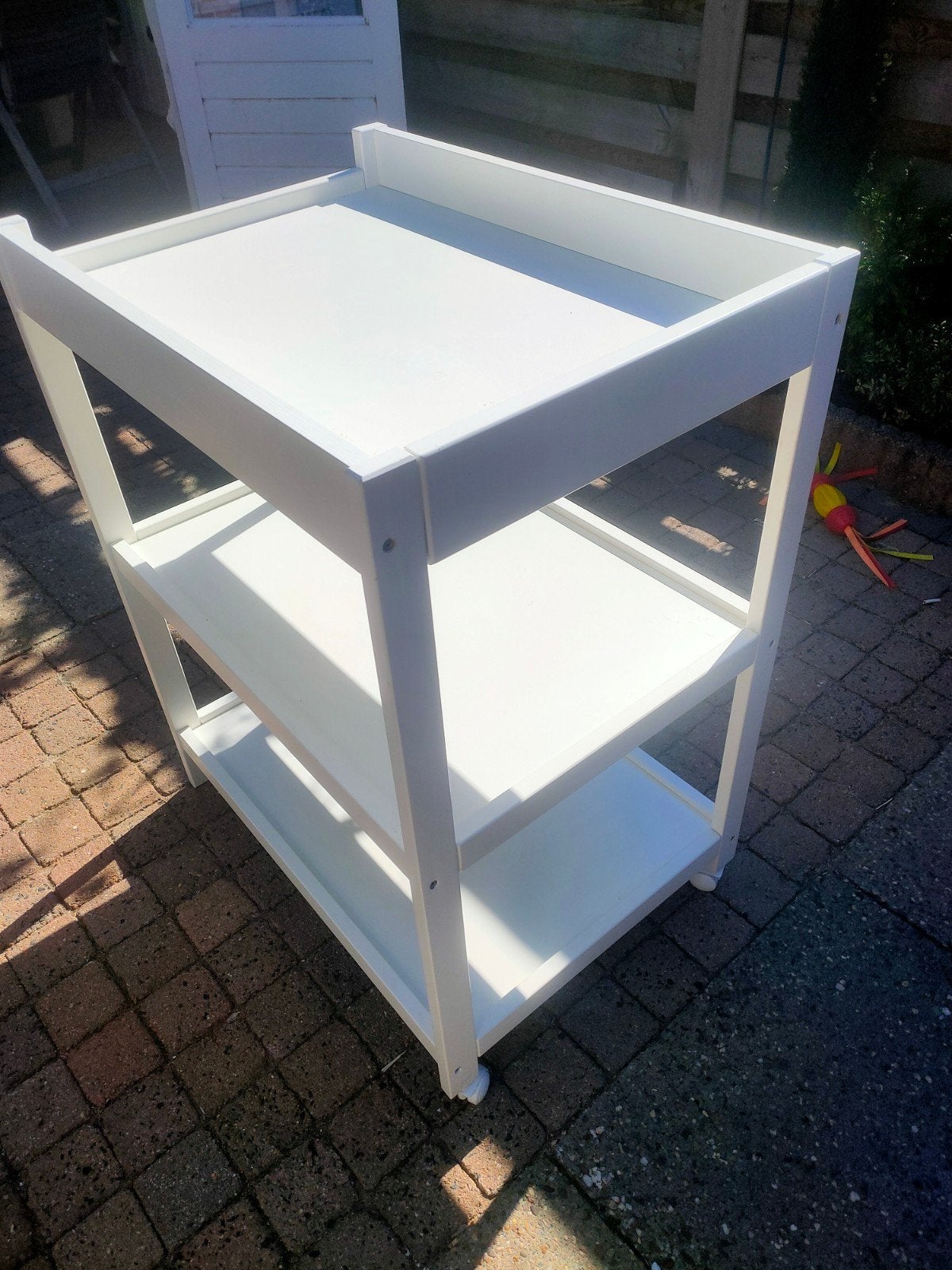 Witte commode lichte gebruikers., Ophalen, Gebruikt, 50 tot 70 cm, 100 cm of meer