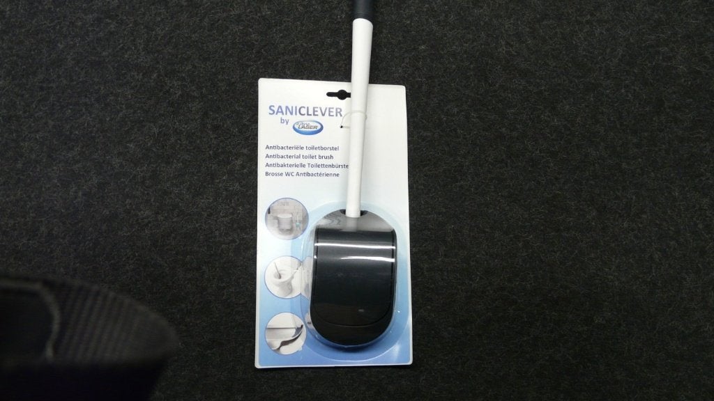 Antibacteriële toiletborstel van aqua laser, Ophalen, Mop of Dweil