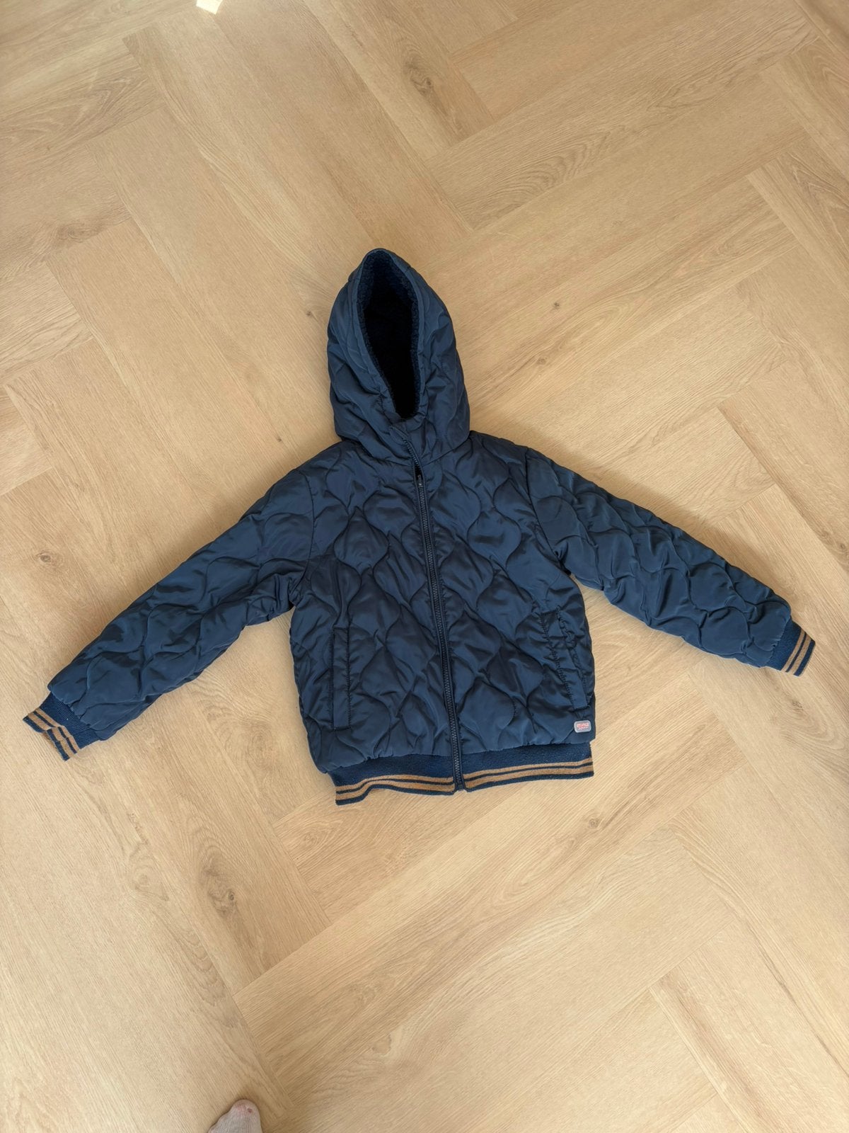 Winterjas reversible, Ophalen of Verzenden, Zo goed als nieuw, Meisje, Jas