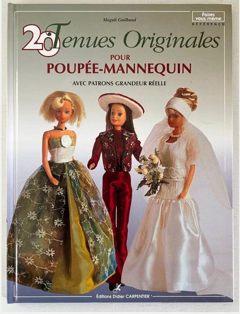 20 Originele Outfits voor Modepoppen (met patronen), Boeken, Ophalen of Verzenden, Zo goed als nieuw
