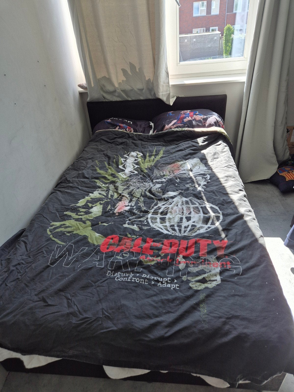 Twijfelaar bed met matras, Ophalen, Gebruikt, 90 cm, Eenpersoons