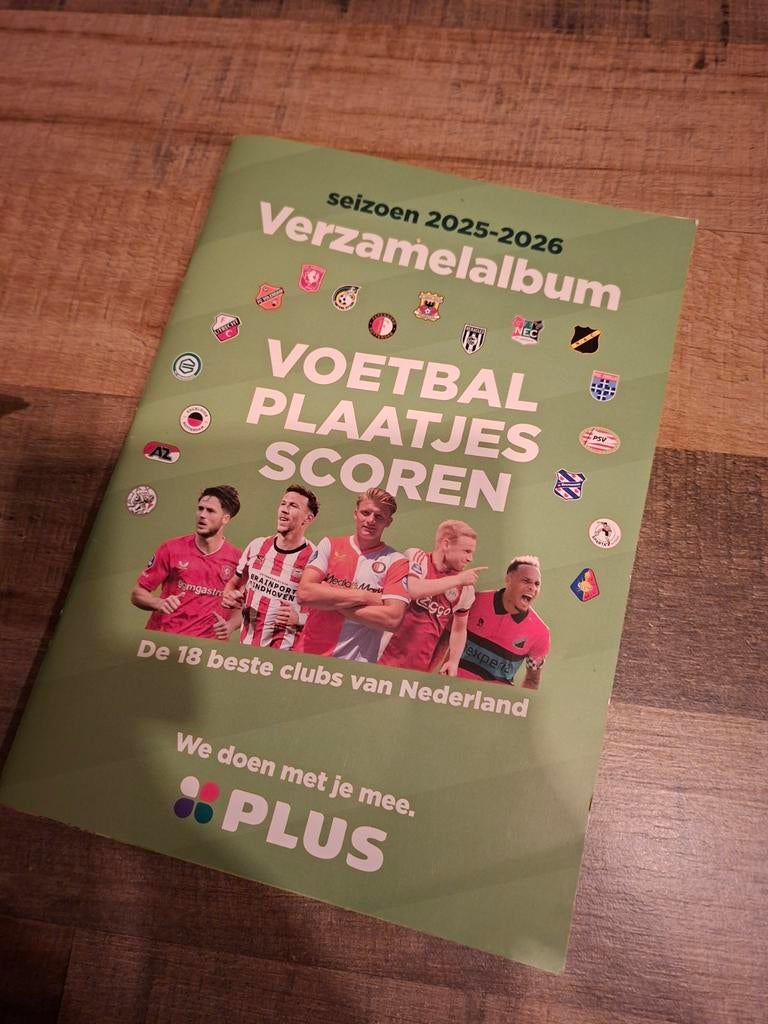 Plus voetbalplaatjes ruilen, Verzamelen, Supermarktacties, Albert Heijn, Ophalen