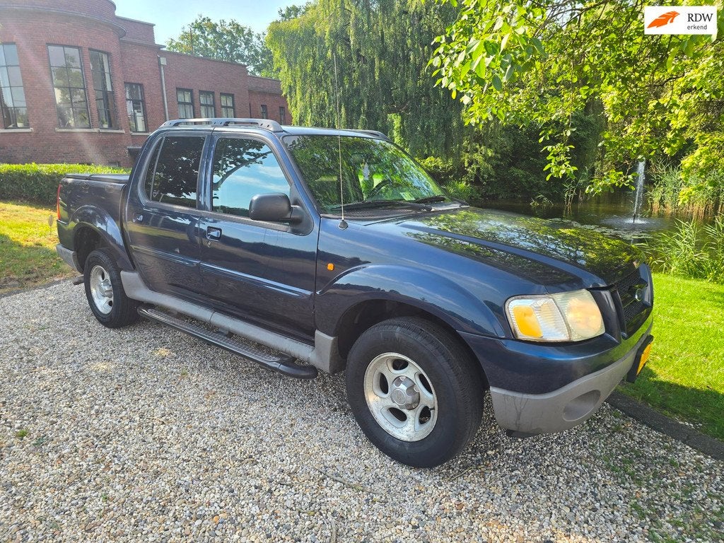 Ford EXPLORER 4.0 v6 PICKUP dubbel cabine, Auto's, Ford, Gebruikt, Overige carrosserieën, 4000 cc, Blauw