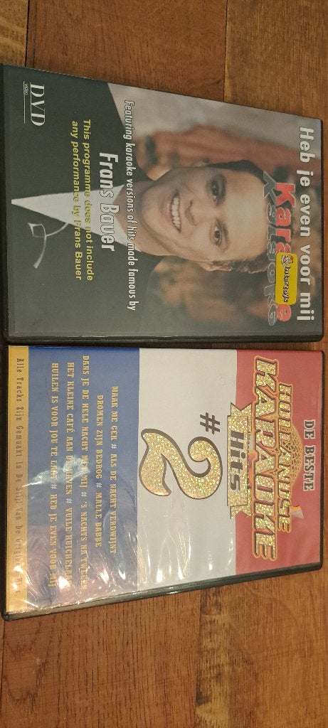 Karaoke dvd's, Alle leeftijden, Ophalen of Verzenden, Gebruikt, Muziek en Concerten