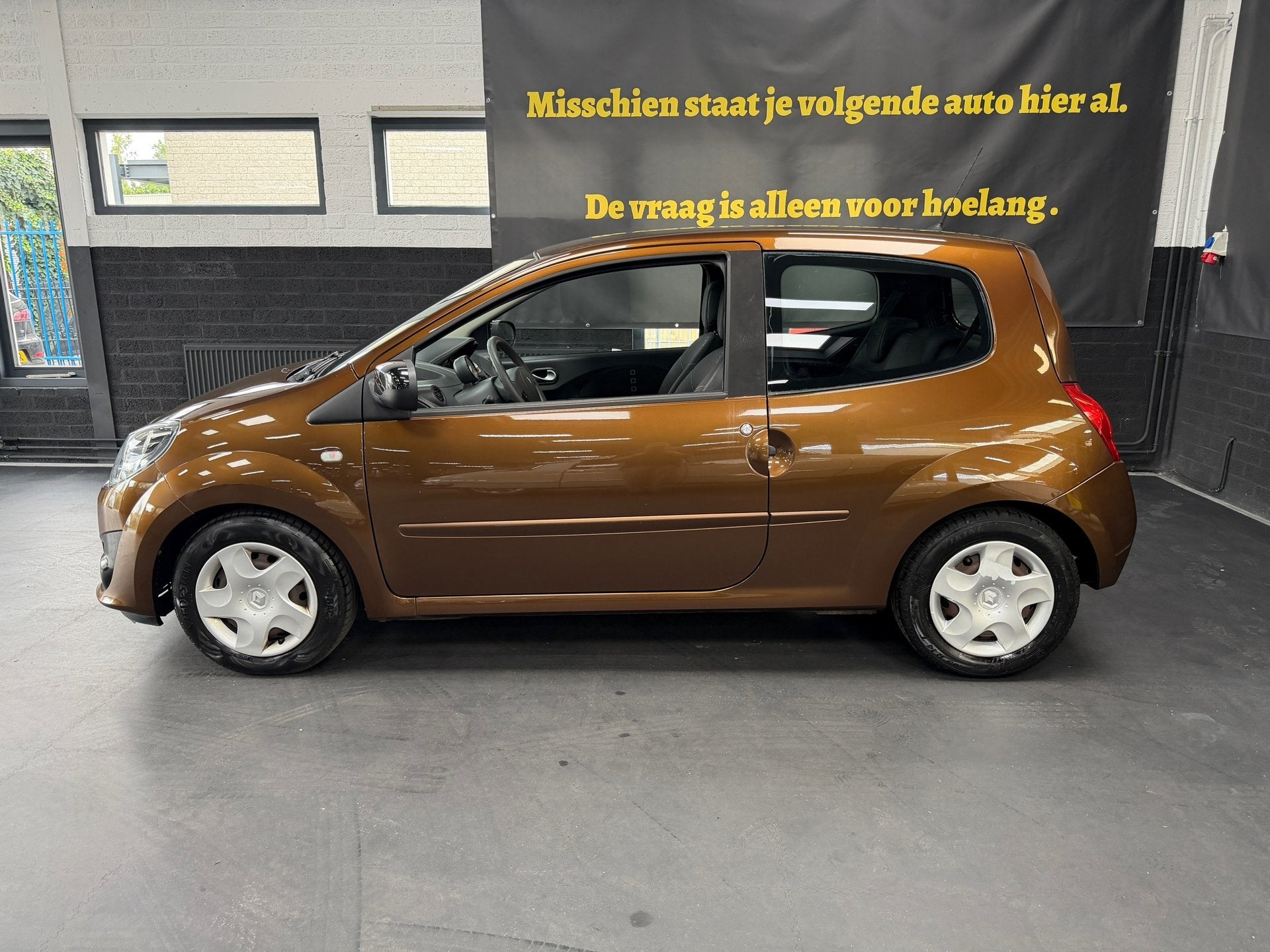 Renault Twingo 1.2-16V Dynamique | Cruise | Airco | Elektr., Auto's, Gebruikt, 4 cilinders, Bruin, 4 stoelen