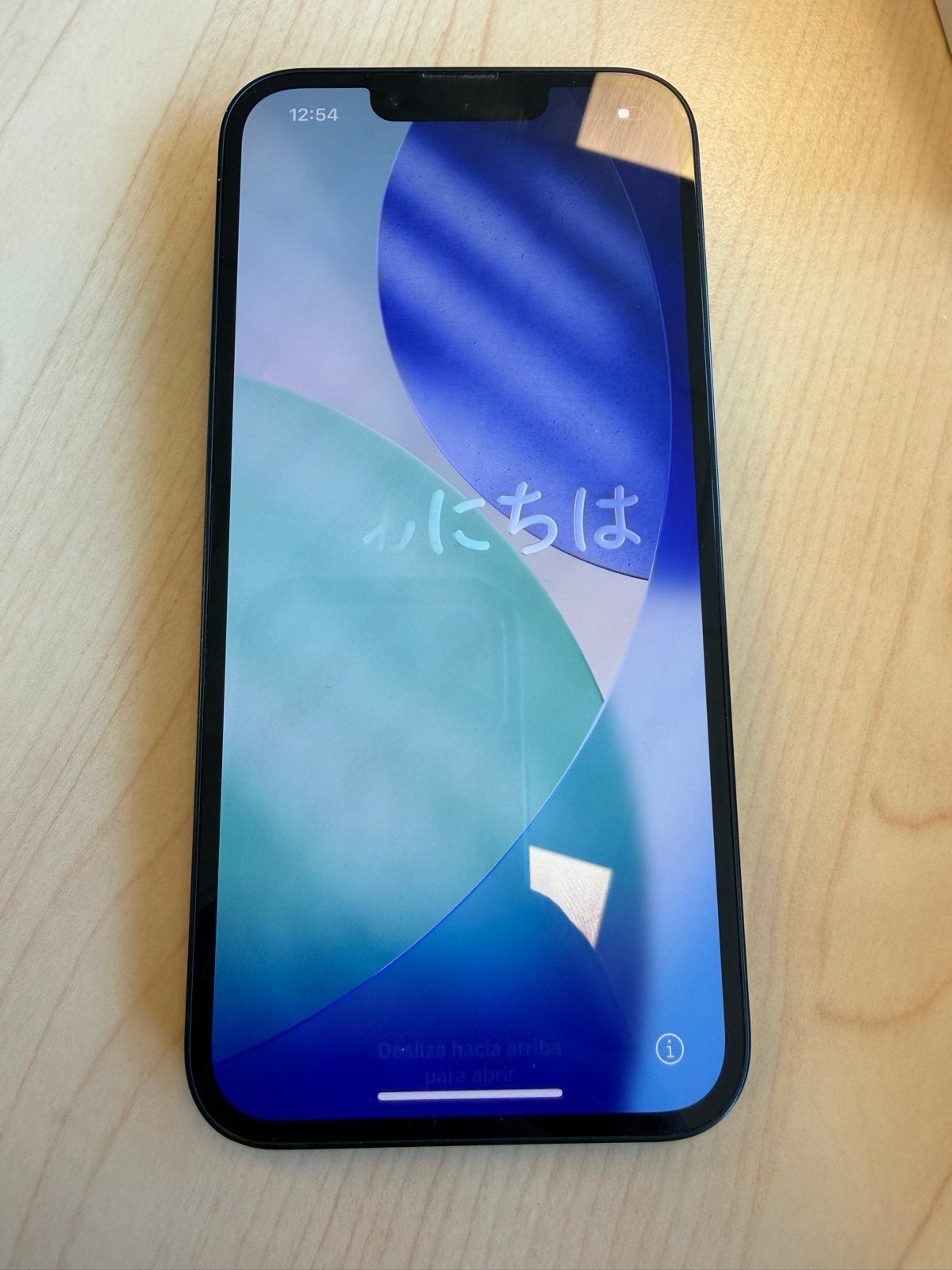 iPhone 14 Midnight 128 GB - Lichte randschade, verder perfec, Telecommunicatie, Mobiele telefoons | Apple iPhone, Ophalen, Zwart