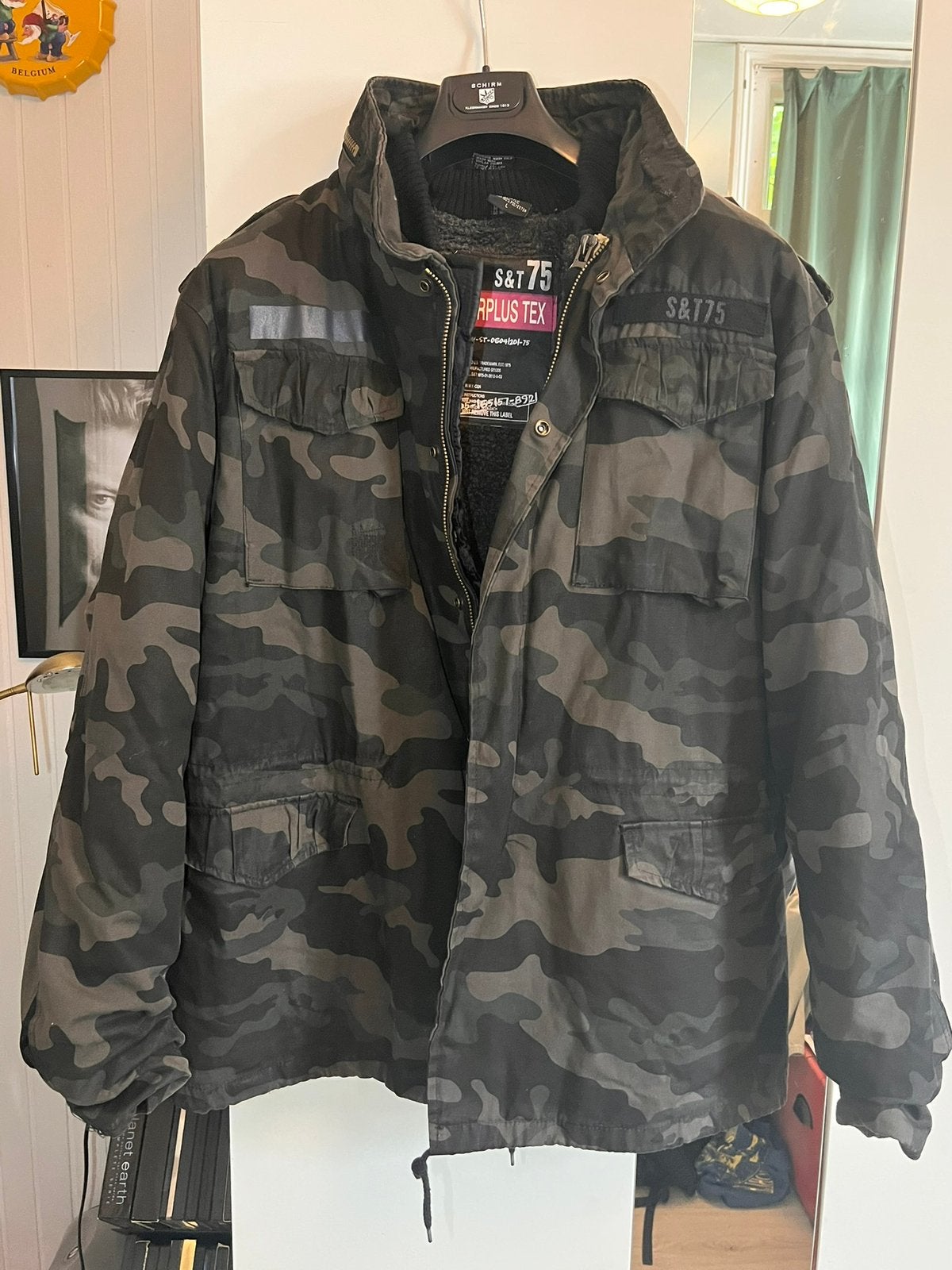 Jas S&T 75 Surplus Tex L, Ophalen of Verzenden, Zo goed als nieuw, Maat 52/54 (L), Meerkleurig