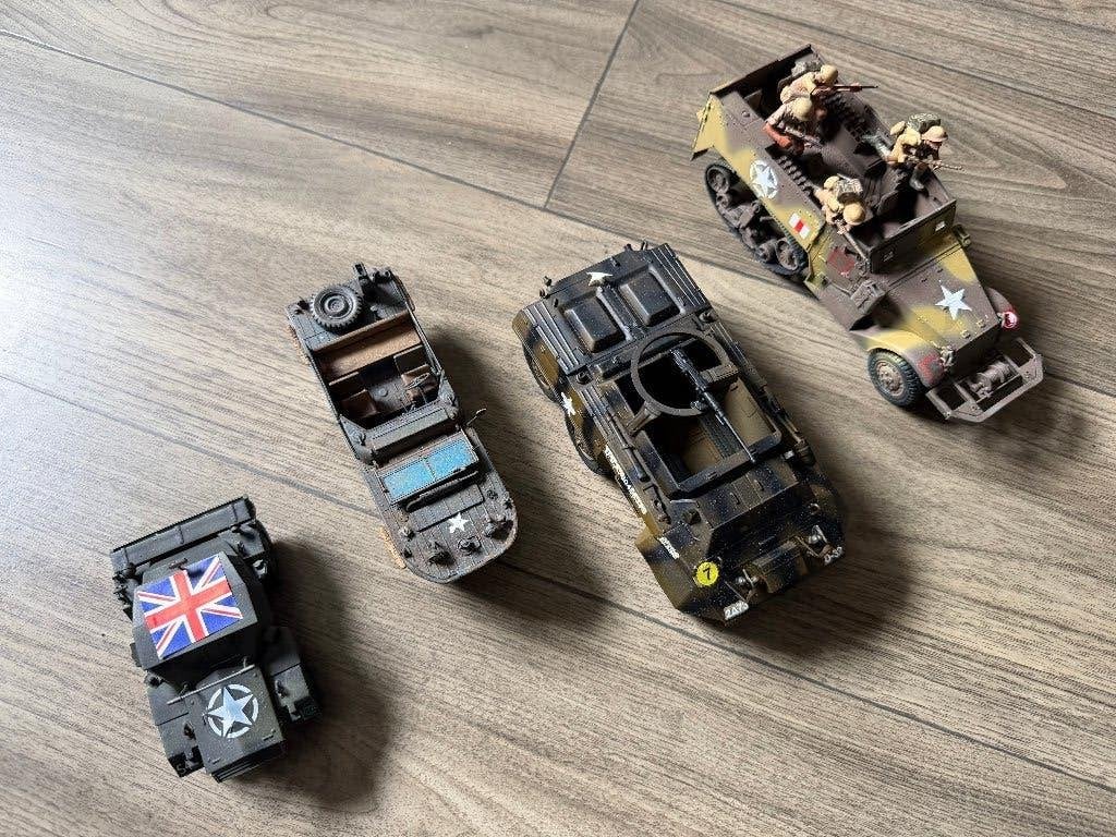 engelse voertuigen modelbouw, Overige merken, Ophalen of Verzenden, Zo goed als nieuw, Groter dan 1:32