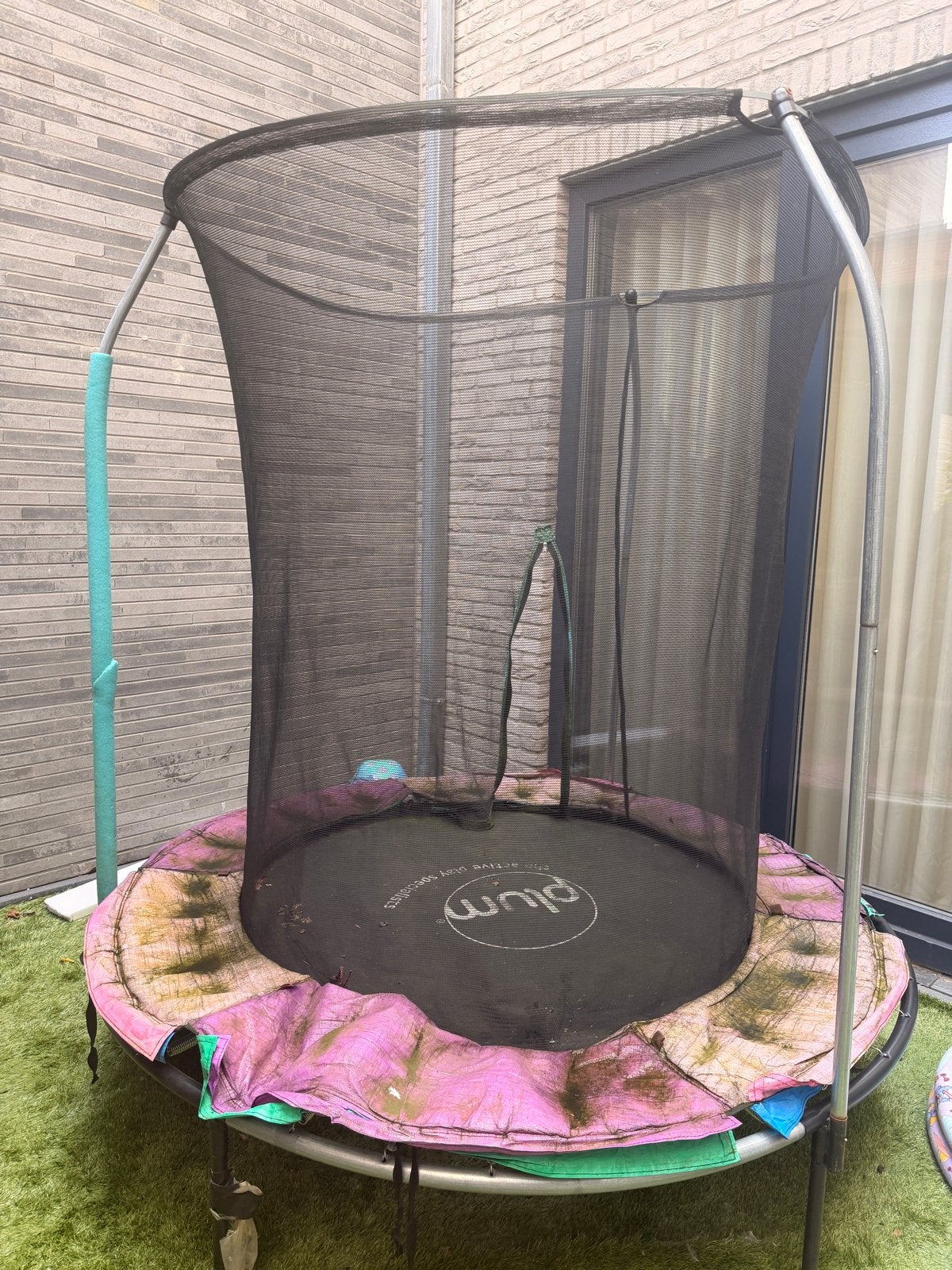 Plum trampoline met veiligheidsnet - Ø 180cm, Kinderen en Baby's, Ophalen, Gebruikt