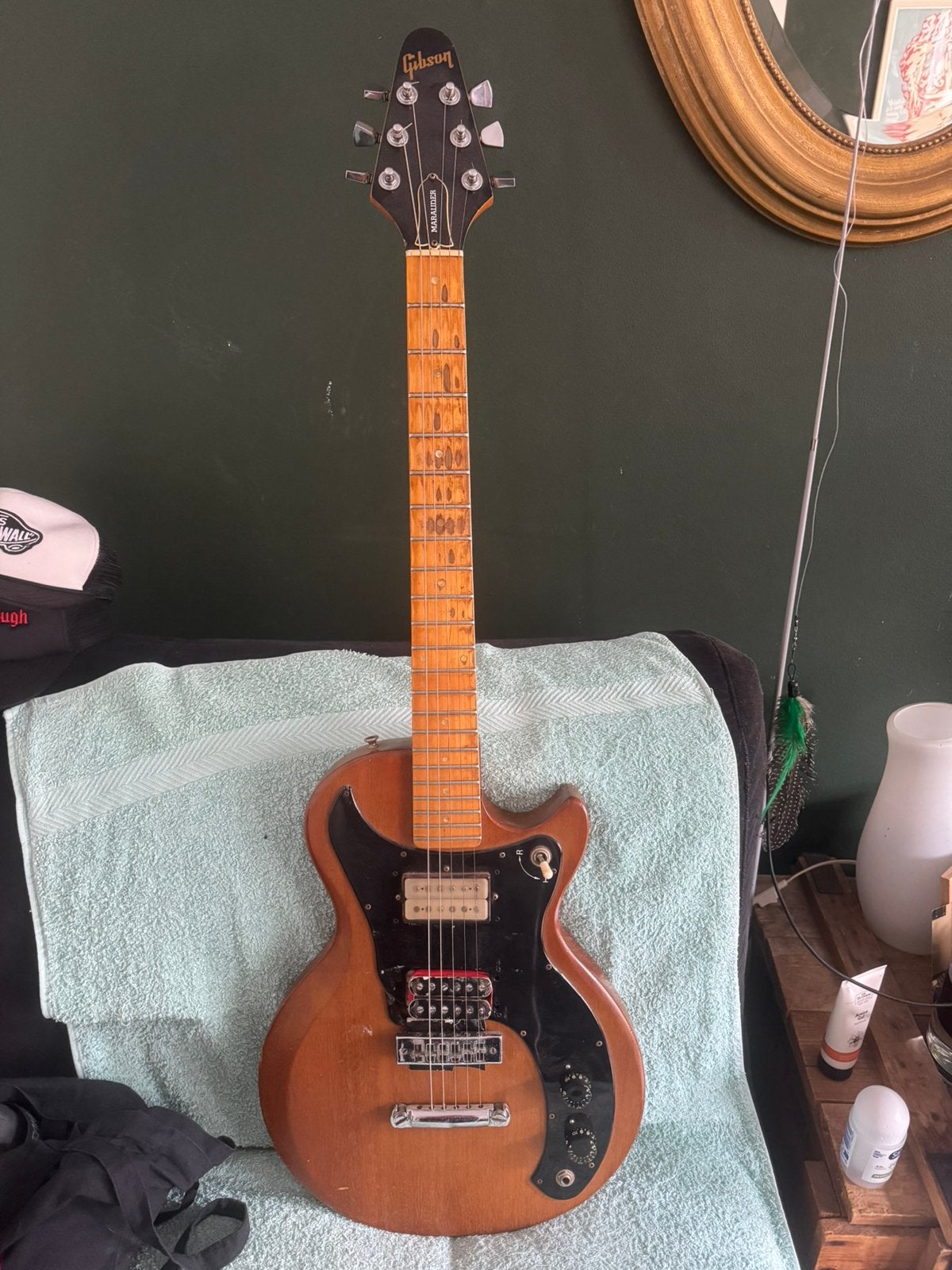 1978 Gibson Maurader ( heeft aandacht nodig ), Ophalen, Zo goed als nieuw, Solid body, Gibson