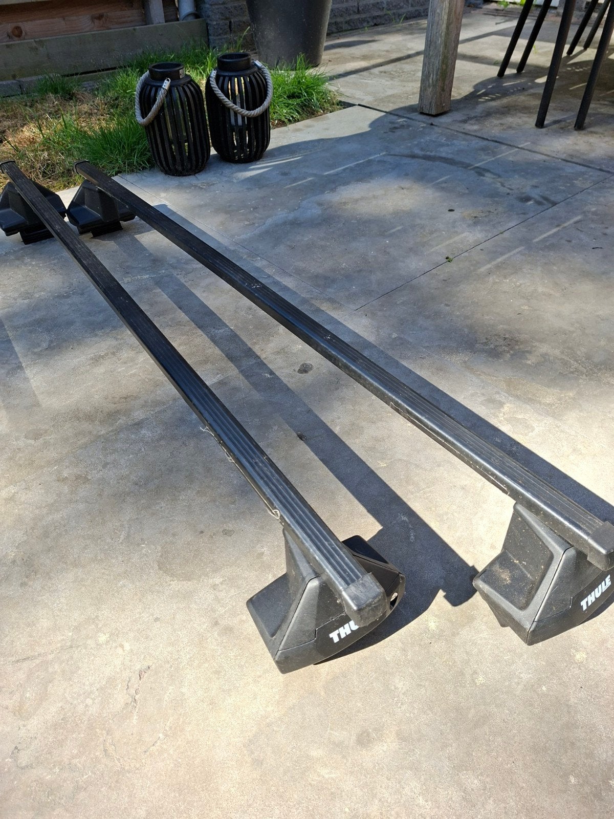 thule dakdragers freelander 2 landrover roofrack imperial, Auto diversen, Dakdragers, Ophalen