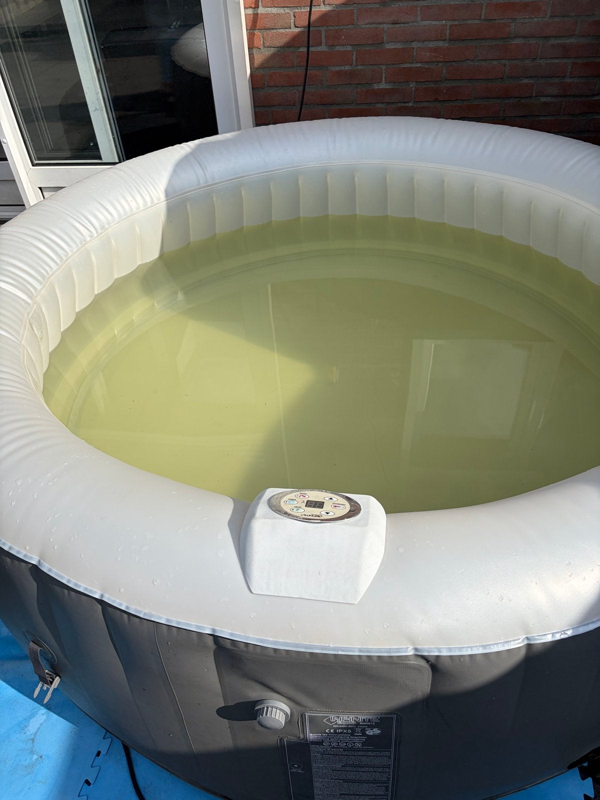 Opblaasbaar bubbelbad, Tuin en Terras, Bubbelbaden en Hottubs, Gebruikt, Opblaasbaar, Ophalen of Verzenden
