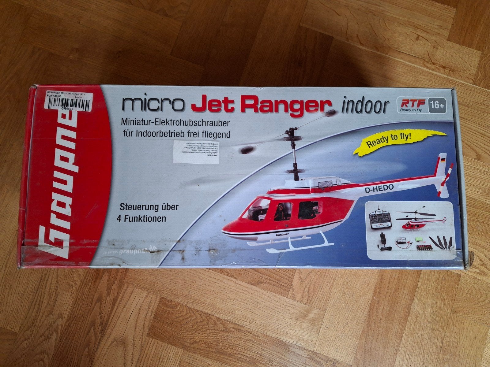 RC helikopter, Elektro, RTF (Ready to Fly), Helikopter, Ophalen of Verzenden