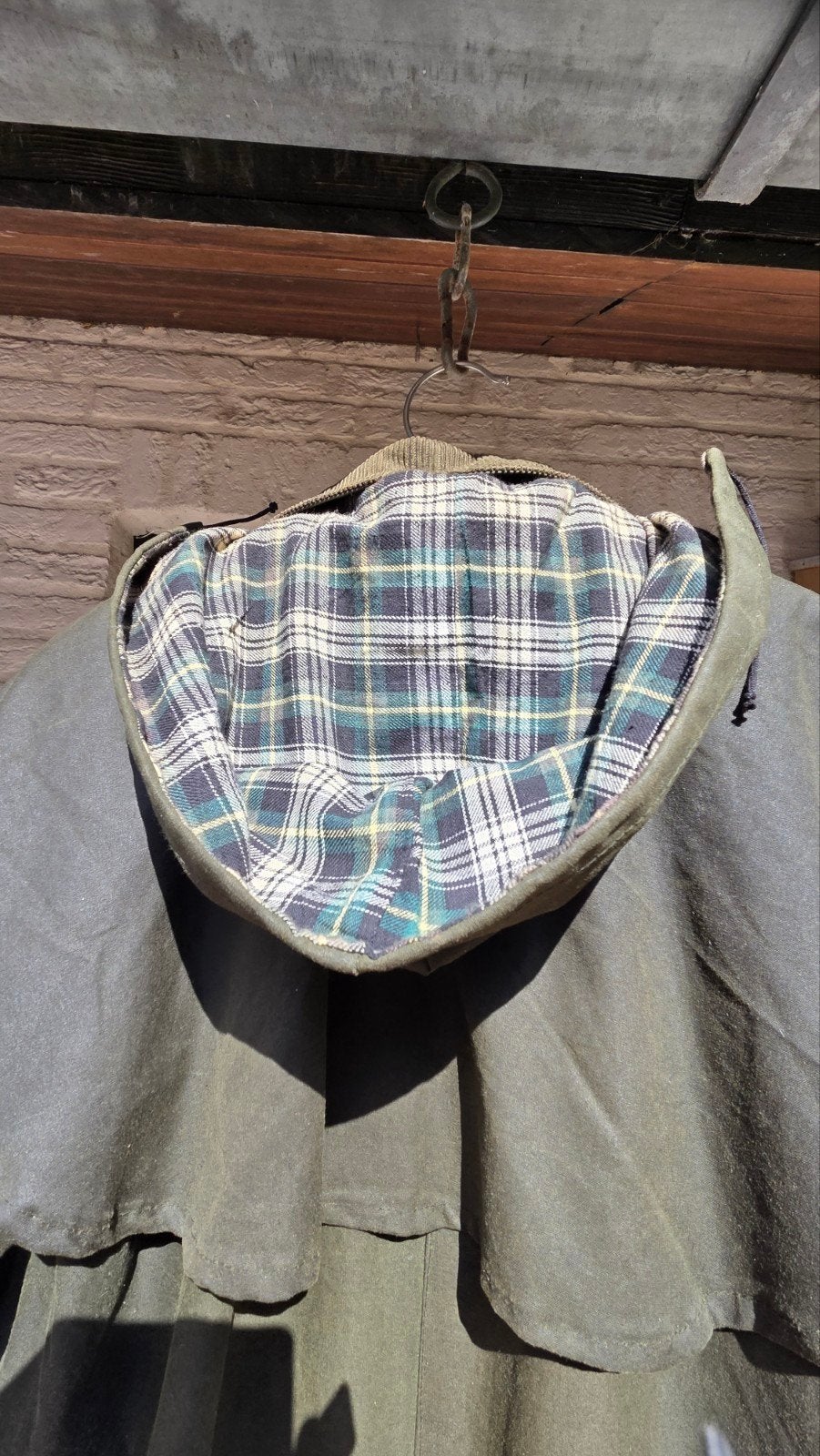 Kenlin All Weather Wax Coat (Maat S), Ophalen of Verzenden, Maat 36 (S), Groen, Kenlin
