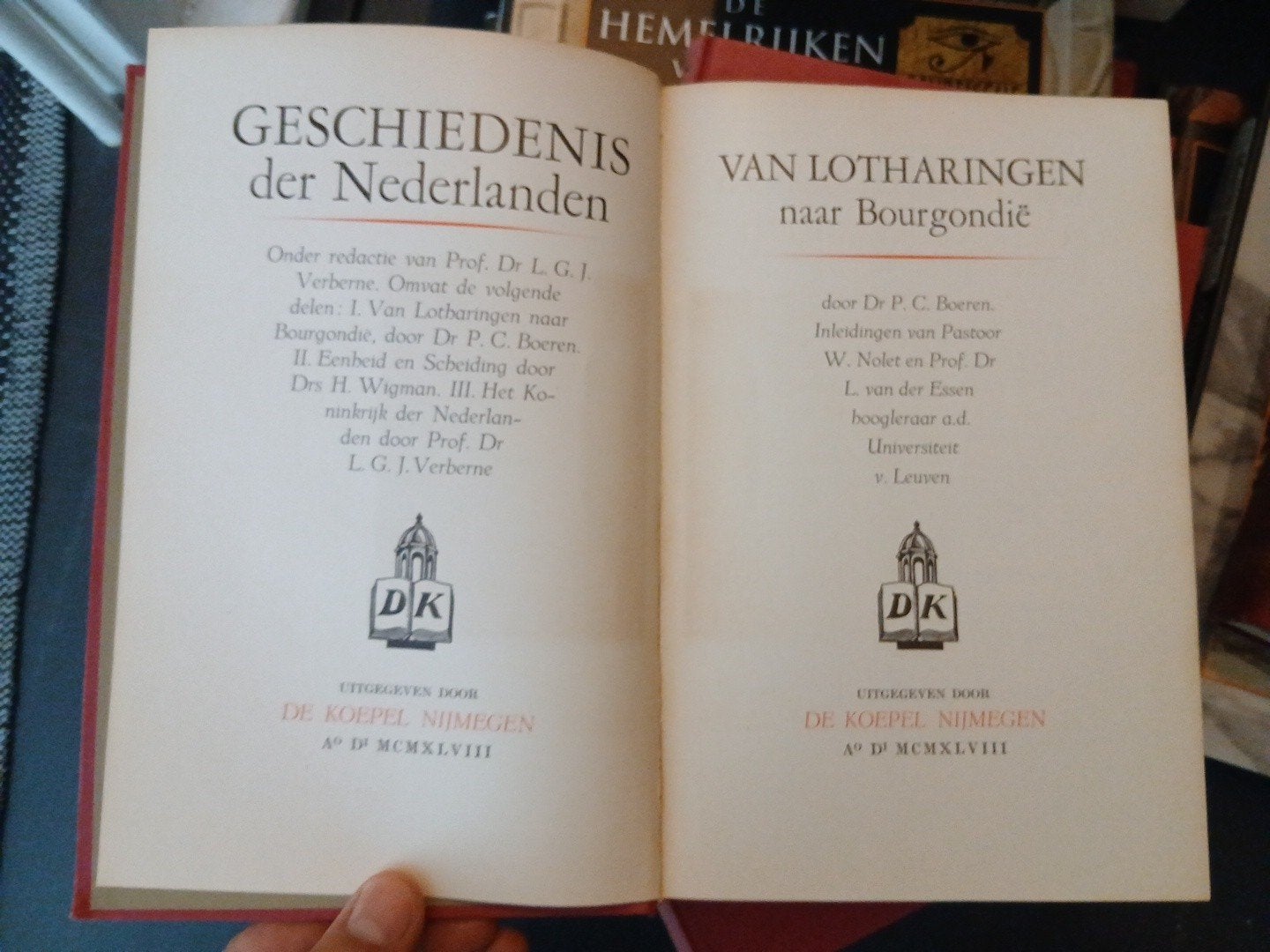 Geschiedenis der Nederlanden - 4 delen (1948), Boeken, Ophalen of Verzenden, 20e eeuw of later, Gelezen, Prof. Dr. L.G.J. Verberne, Dr. P.C. Boeren, Dr. H. Wigman