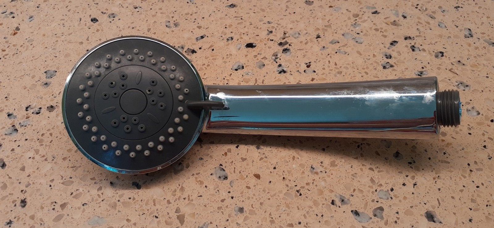 Waterbesparende douchekop, Ophalen of Verzenden, Zo goed als nieuw, Chroom, Douche