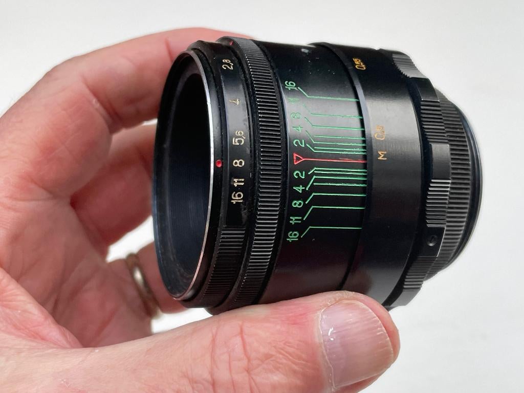 *Helios 44-2 (MMZ  BelOMO) 58mm f2 USSR (M42 mount, preset), Ophalen of Verzenden, 1960 tot 1980