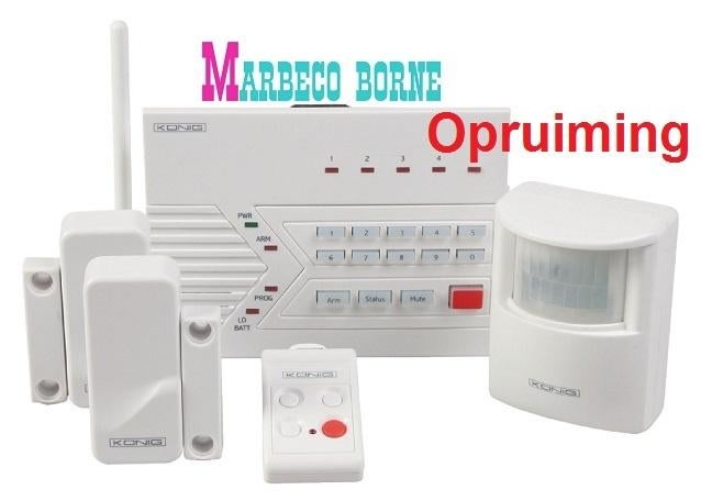 Draadloos alarmsysteem, Draadloos Alarm, Beveiliging, König, Overige materialen, Nieuw, Ophalen of Verzenden