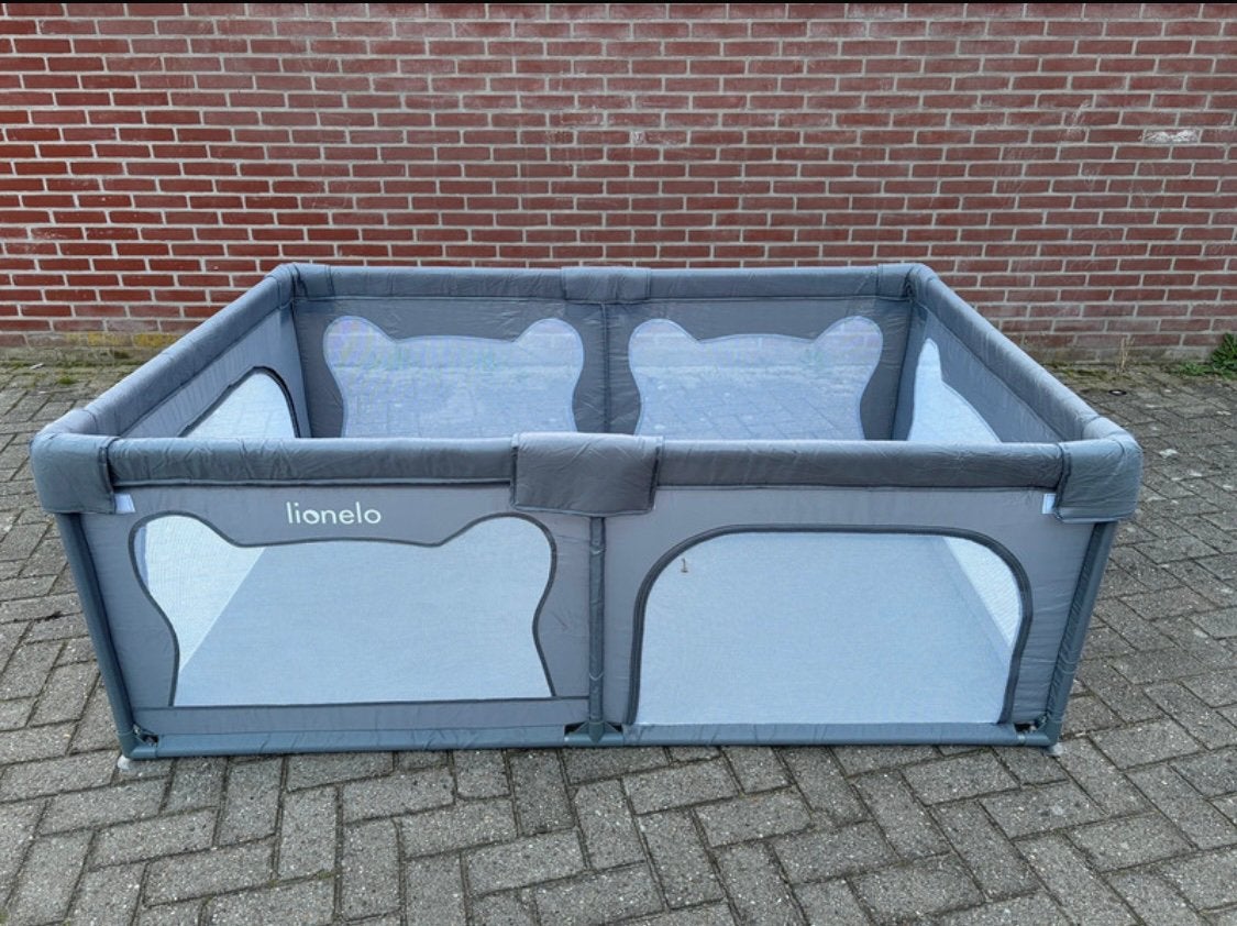 Speelbox Lionelo Willow Grey, Ophalen of Verzenden, Zo goed als nieuw