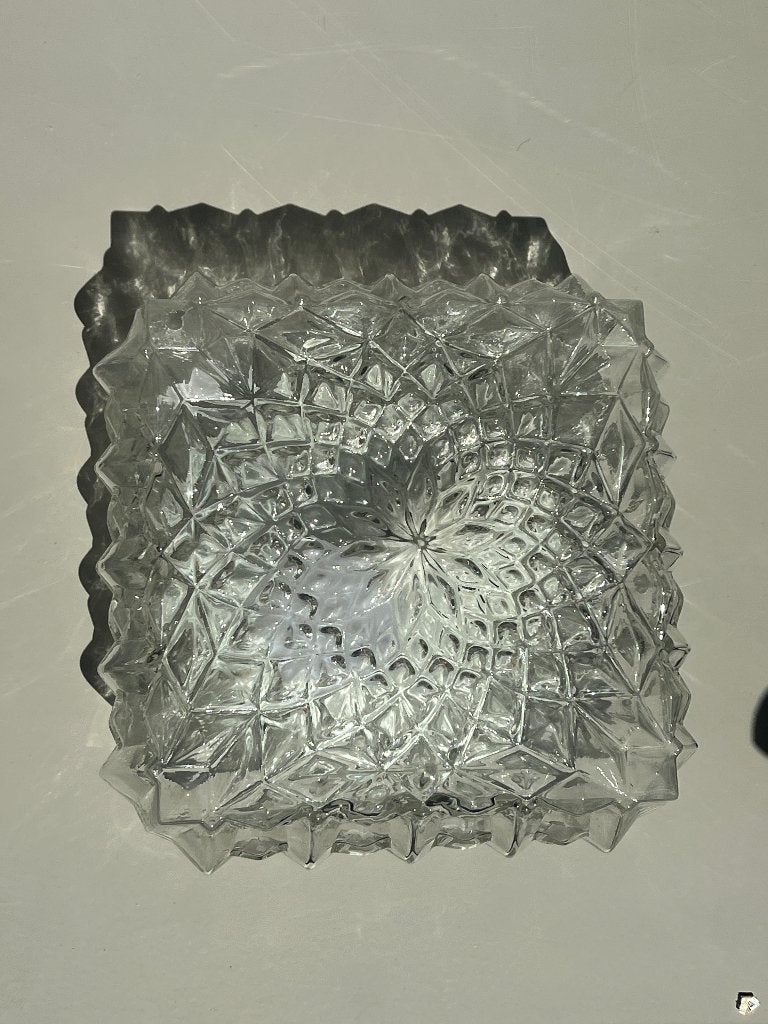 Plafonnière glazen wandlamp plafondlam, Ophalen